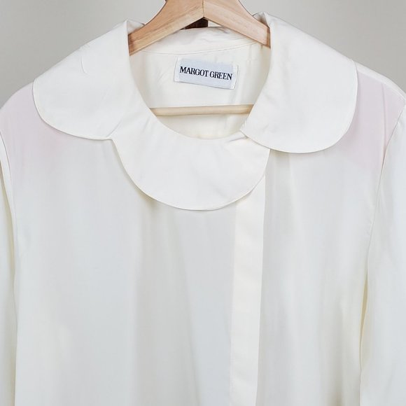 Vintage Margot Green Blouse - Picture 2 of 7